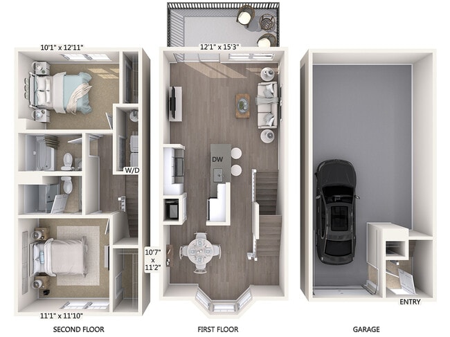 Floorplan - Avalon Townhomes Florham Park