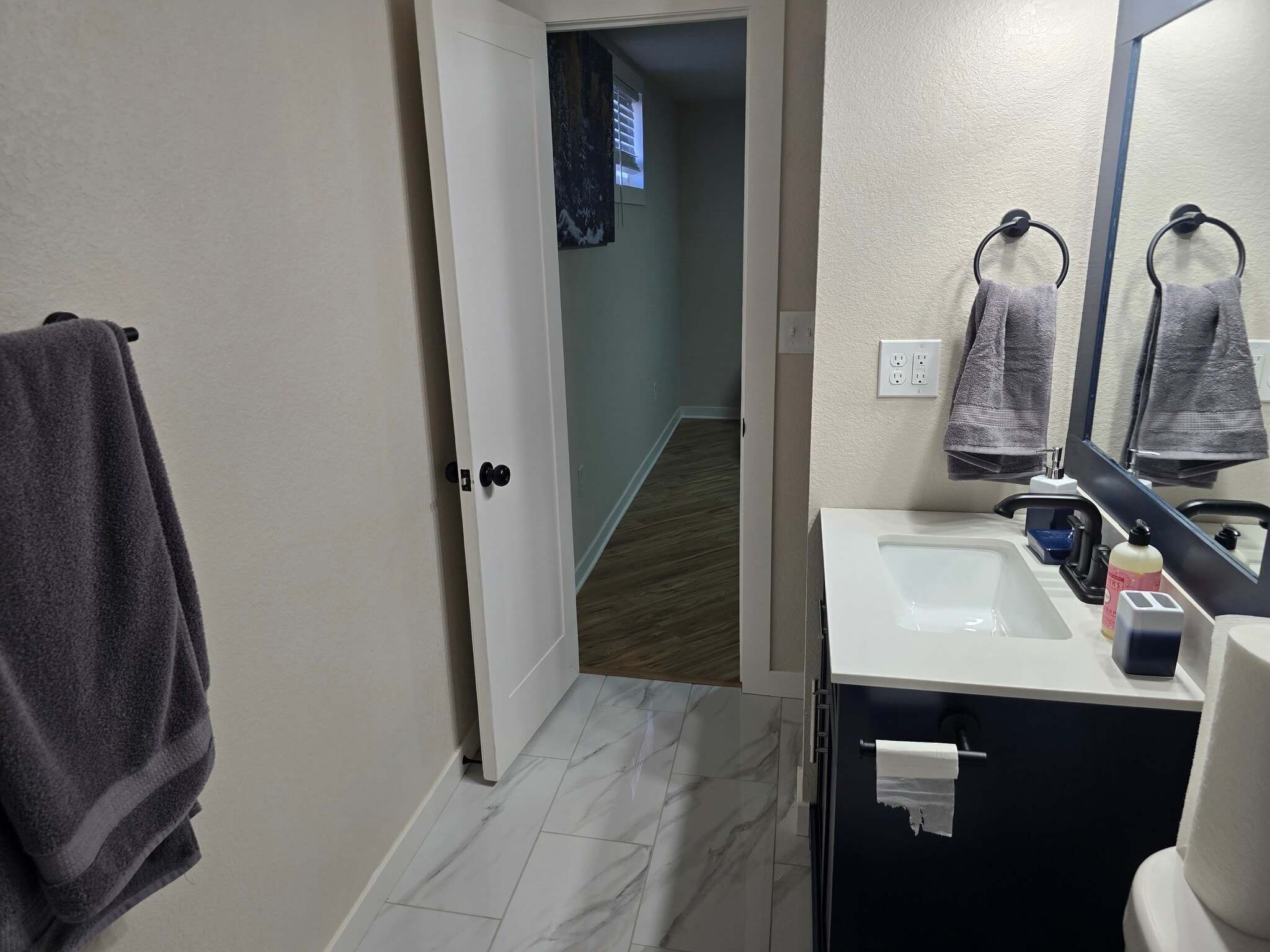Downstairs bathroom. - 902 S Zephyr Ct