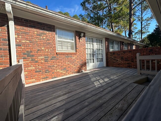Back Deck - 2810 Falcon Ln