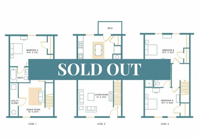 3BR3.5BR – Upgraded Unfurnished – C - State College Collective on Oakwood