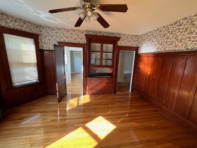 Dining room with hutch - 76 Powder House Blvd