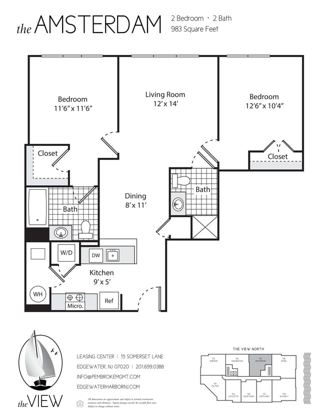 Floorplan - The View at Edgewater