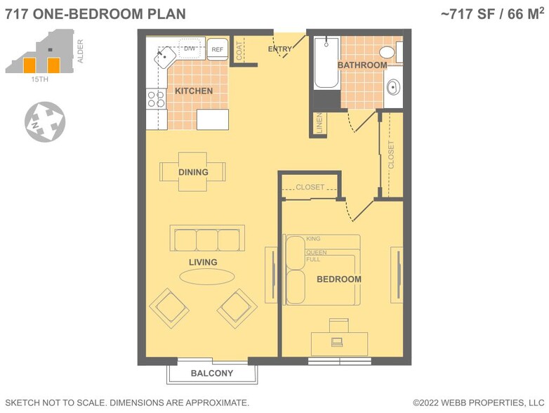 Plan - 1415 SW Alder St