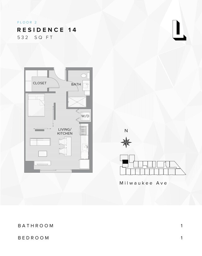 L Logan Square Apartments 2211 N Milwaukee Ave Chicago IL 60647