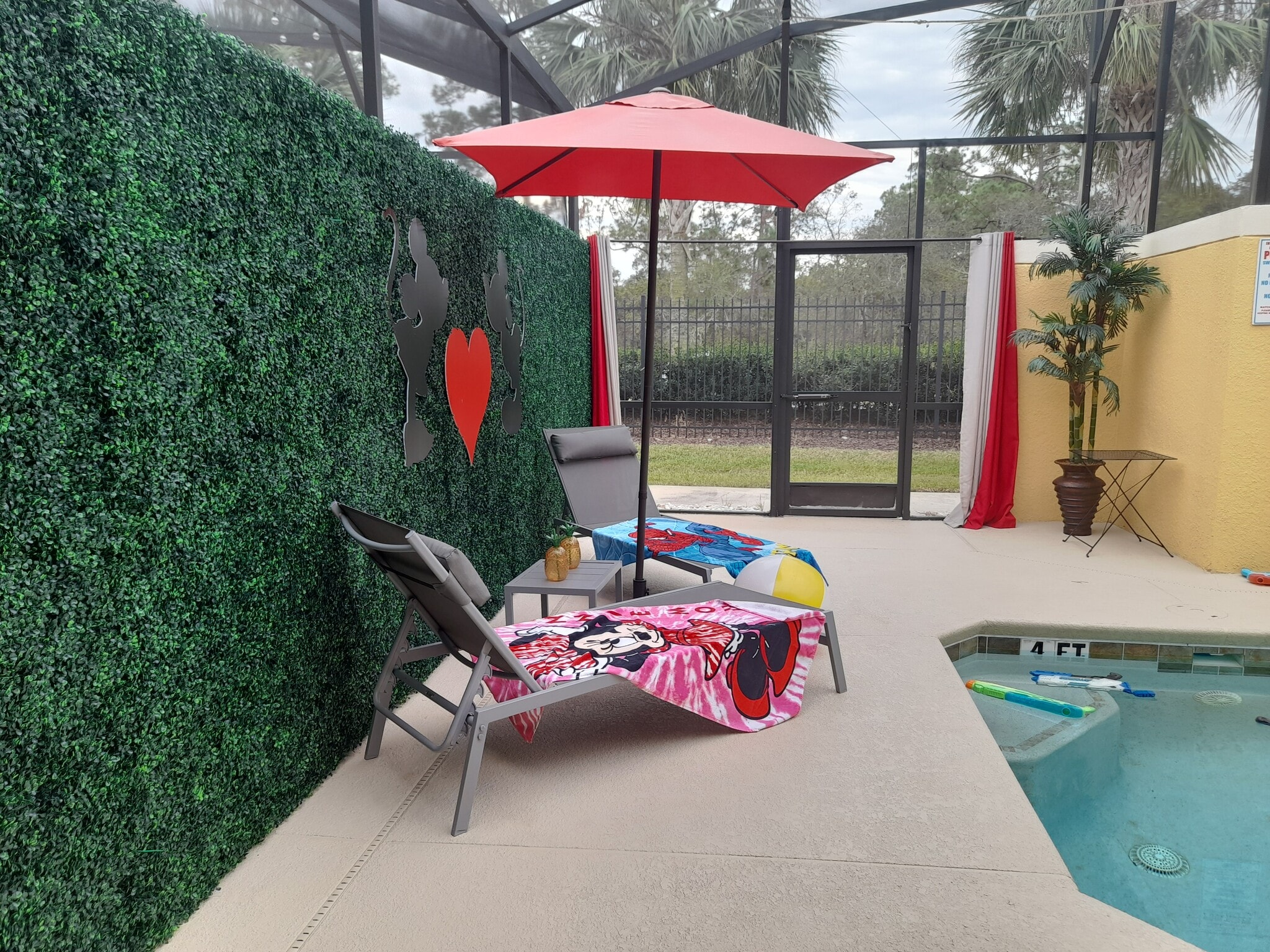 Patio and Splash Pool - 8966 Sugar Palm Rd