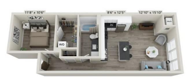 Floorplan - METRIC Apartments
