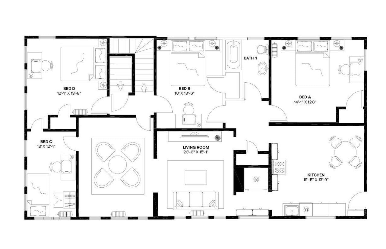 Building Photo - Room in Shared 5 bed/2 bath home