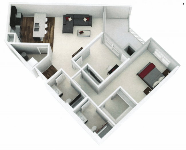 Floorplan - The Heights at Worthington Place