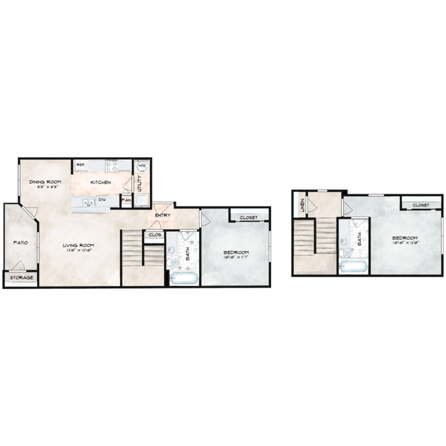 Floorplan - Artiga Apartment Homes