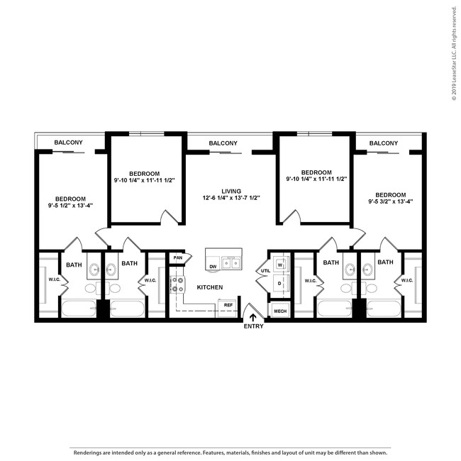 Floorplan - Regents West at 24th and 26th