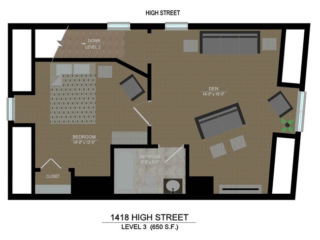 Building Photo - 1418 High St