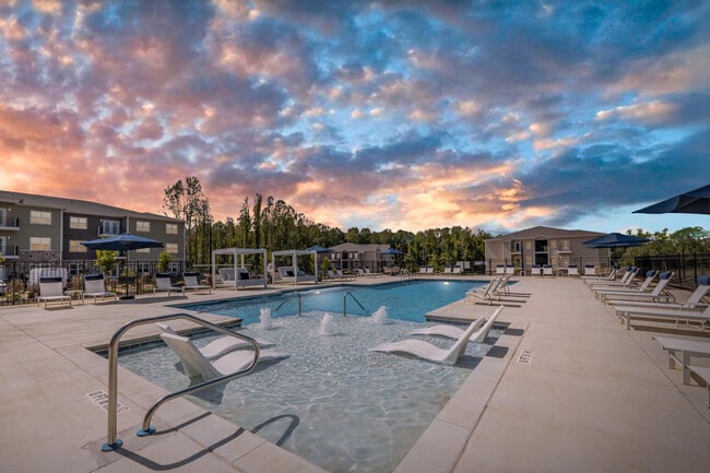 Saltwater Swimming Pool at Preston Park Apartments in Burlington, NC