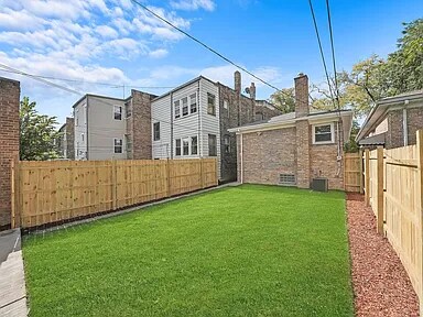 back yard - 1019 N Springfield Ave