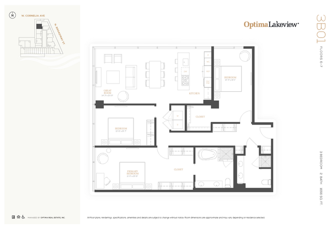 Floorplan - Optima Lakeview