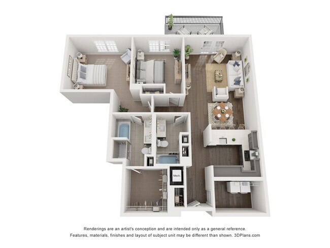 Floorplan - The Residences at Amberley Woods