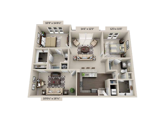 Floorplan - AVA South End