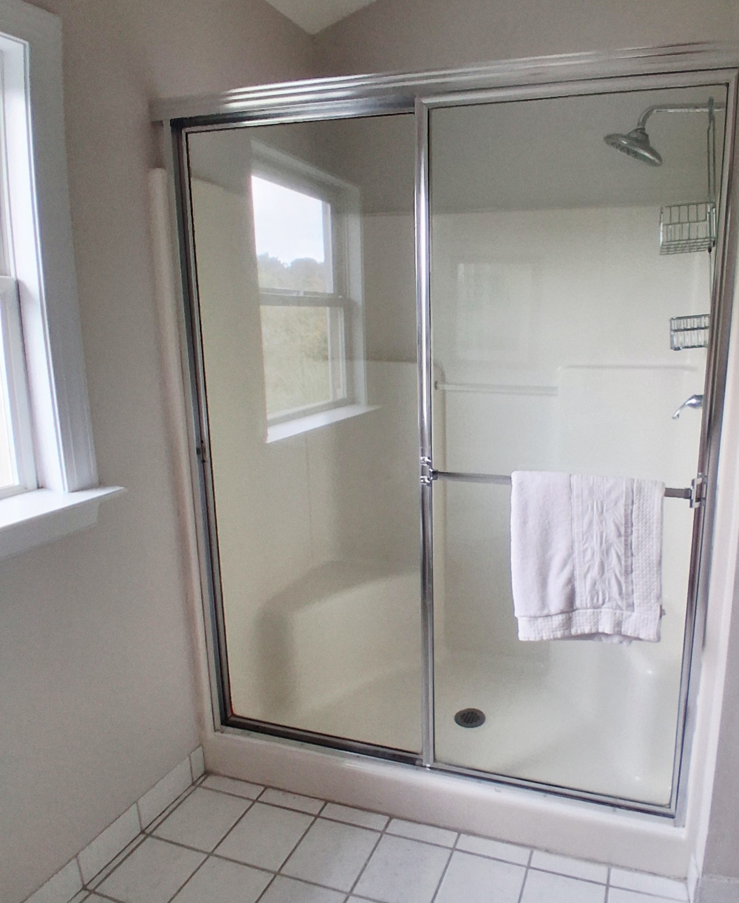 Master Bathroom Shower - 12 Seahorse Ct