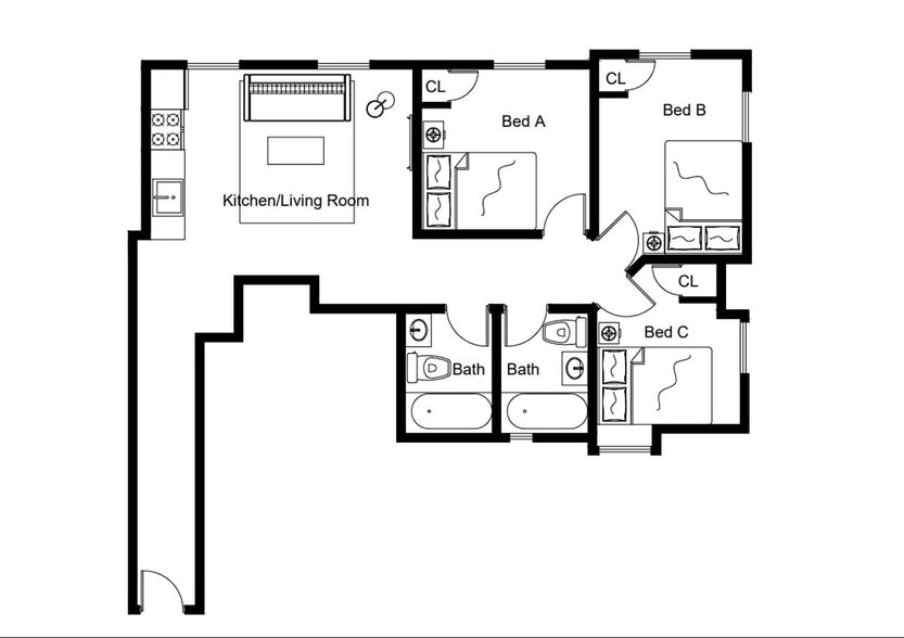 Building Photo - Room in Shared 3 bed/2 bath home in Central Harlem