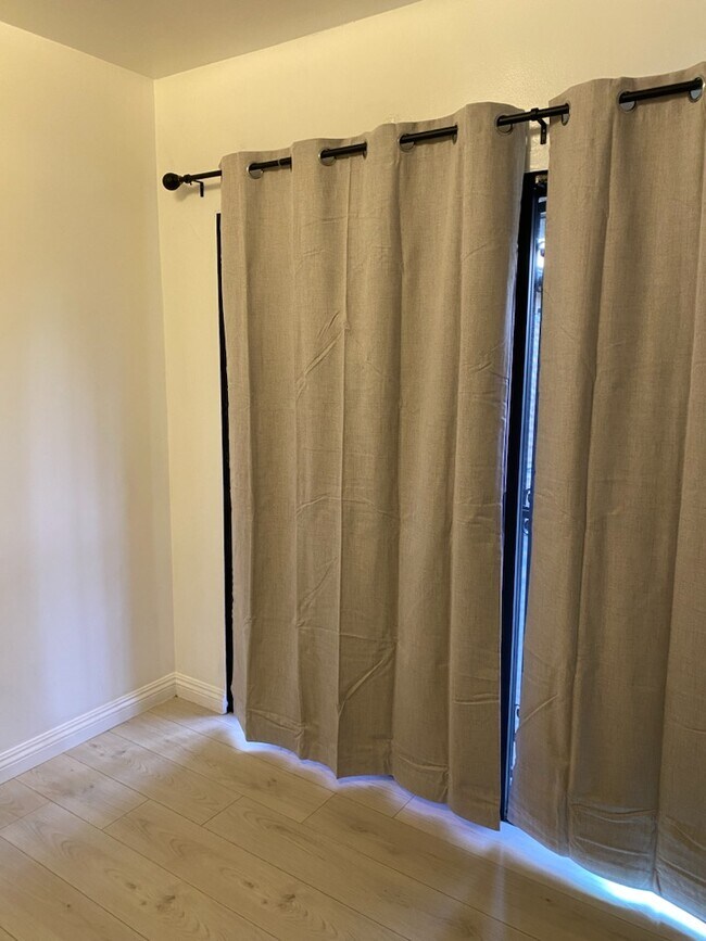 New drapes - 1045 Palm Ave