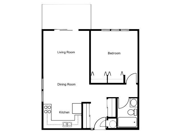 Floorplan - SM Multnomah Manor