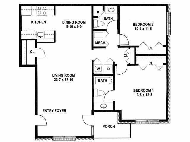 The Hickory - Meadows Apartments