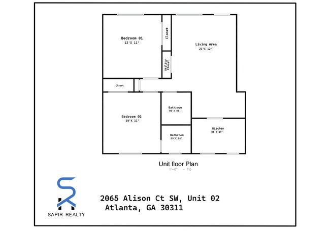 Building Photo - Newly Updated All-Electric 2BR/1.5BA in Campbelton Rd