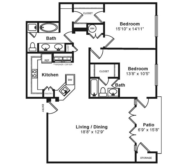 Floorplan - Windsor at Midtown