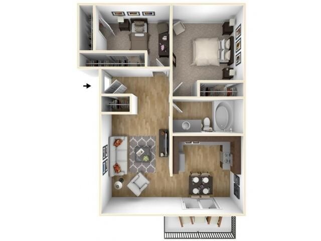 Floorplan - 56 Commons Apartments
