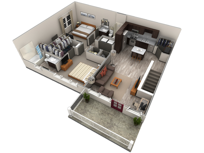 Floorplan - Springs At La Grange