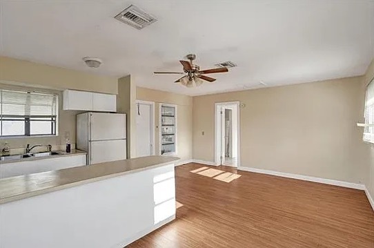 Kitchen bar looking at living room from dining room - 1670 NE 56th St