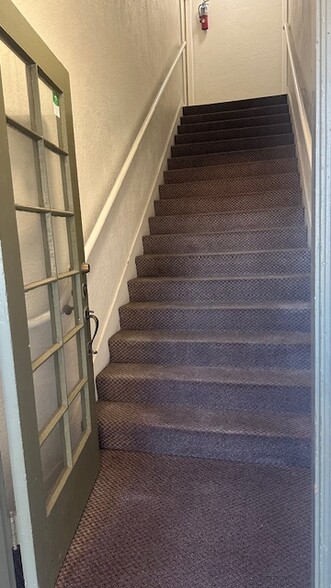 Stairs up to unit - 739 S Chevy Chase Dr