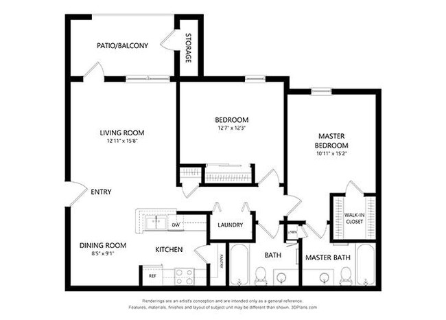 Floorplan - Signature at Southern Oaks