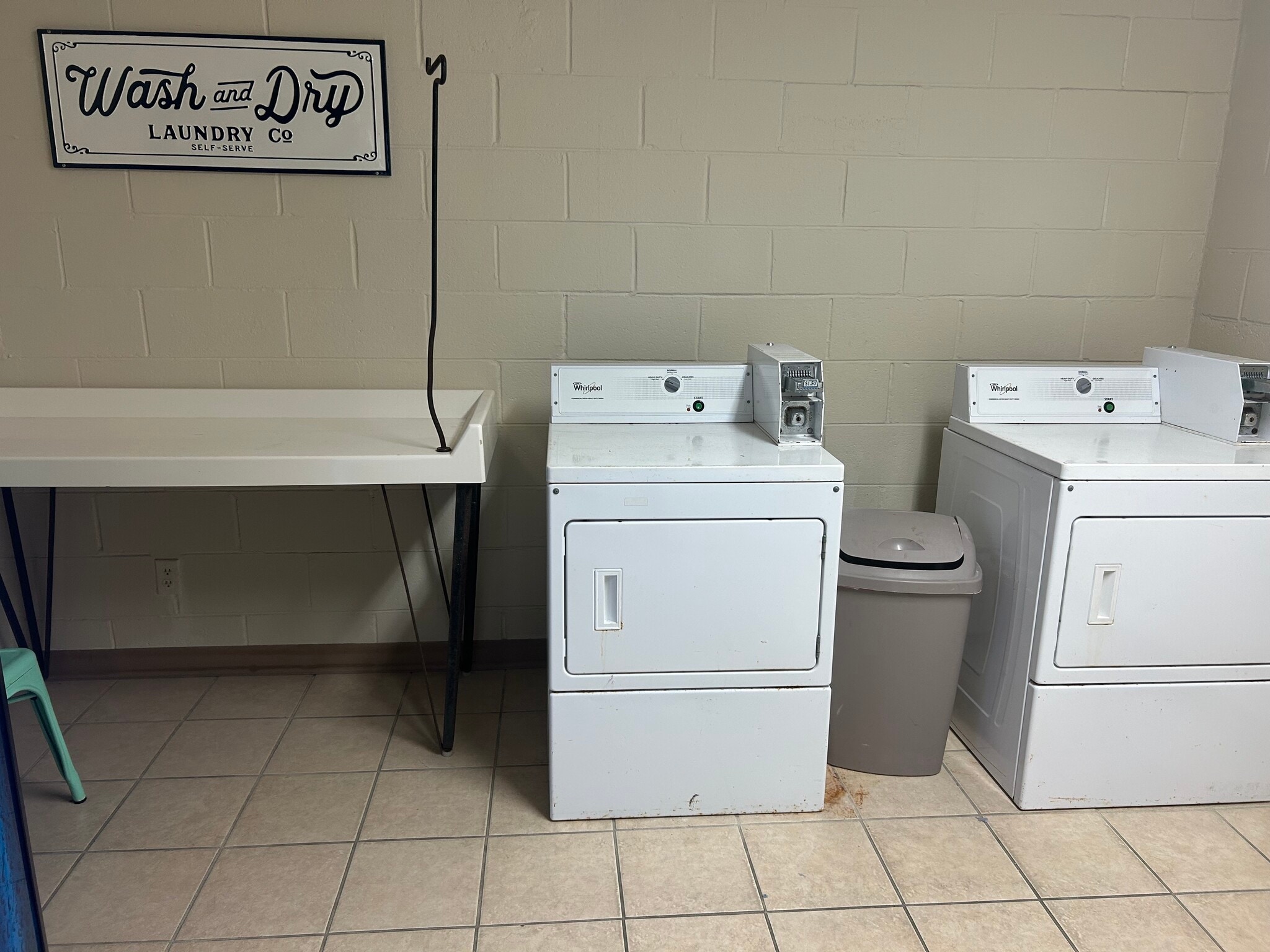 8th floor community laundry room - 8817 S Thomas Dr