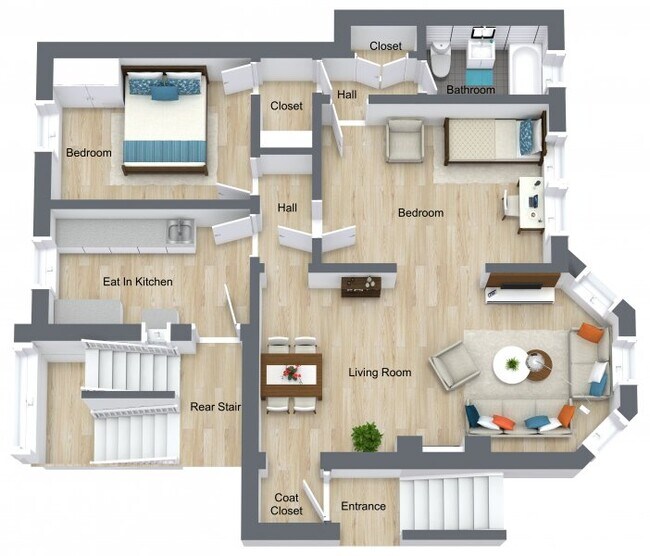 2bd1 ba living Rm eat in #614 - 612-626 Sheridan Rd