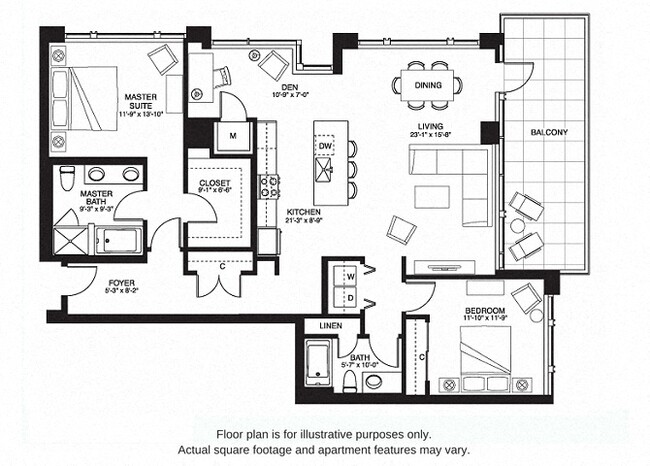 Floorplan - The Bravern