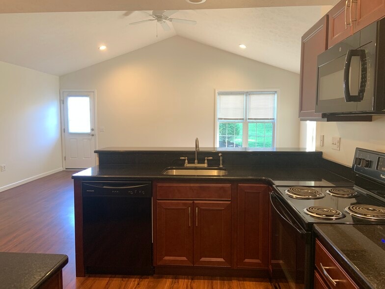 View into Living Room/Dining Area - 5220 Old Zuck Rd