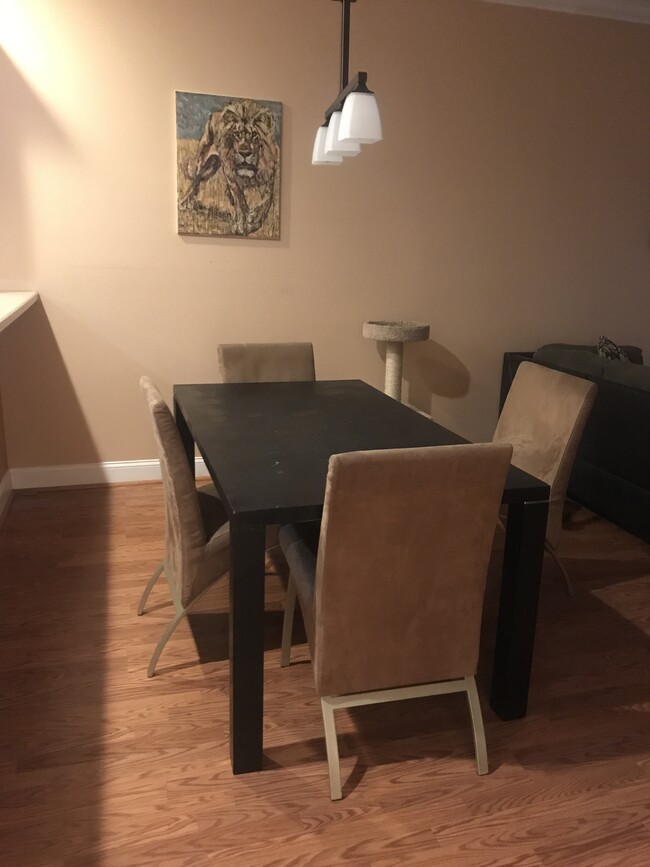 dining room staged - 510 Eaton St