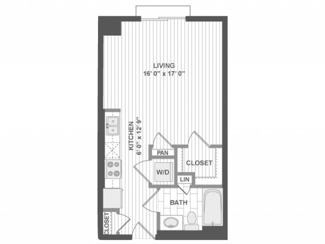 Floorplan - AMLI Evanston