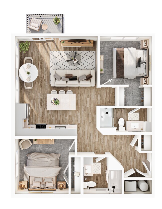 Floorplan - Square at 48  II