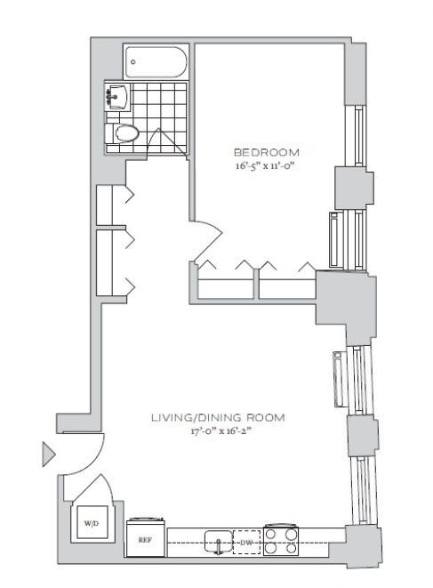 Floorplan - 70 Pine Apartments