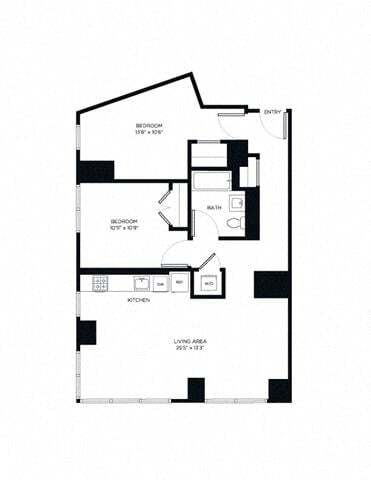 Floorplan - Third at Bankside