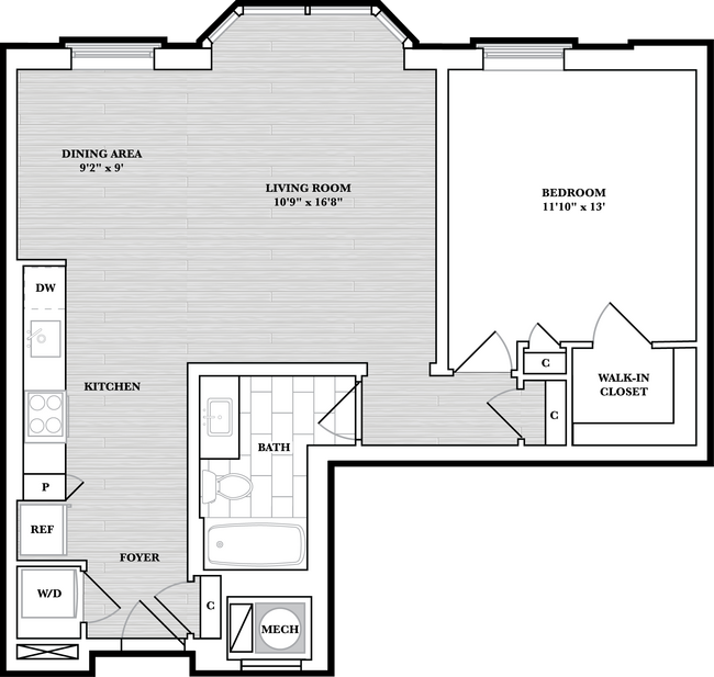 Floorplan - Cathedral Commons