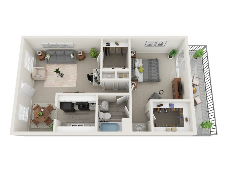 Interior Photo - Maywood at Speedway