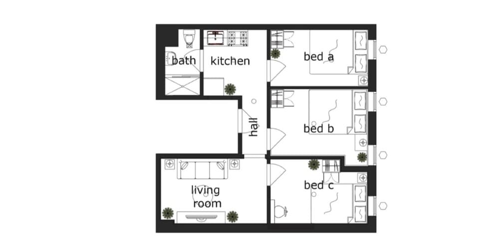Building Photo - Room in Shared 3 bed/1 bath home in Chinatown