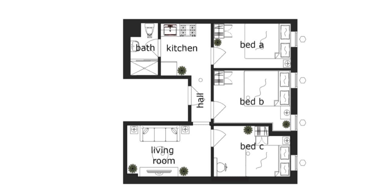 Building Photo - Room in Shared 3 bed/1 bath home in Chinatown