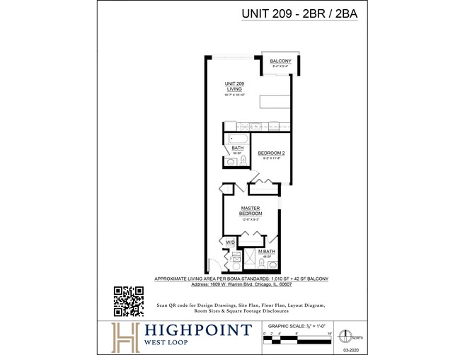 Floorplan - HIGHPOINT West Loop