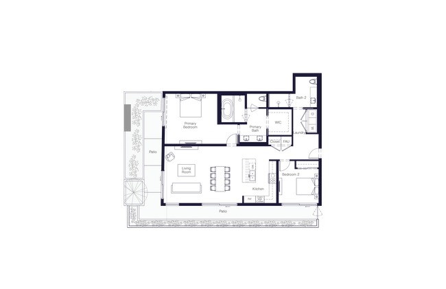 Floorplan - The Alfred