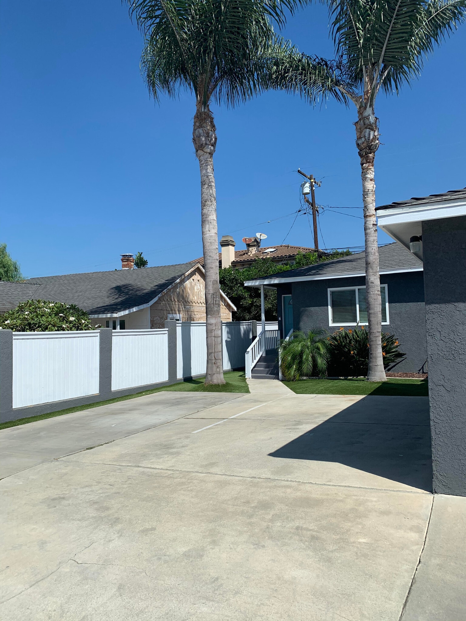 Private parking on property (Behind front house) - 2411 Gates Ave