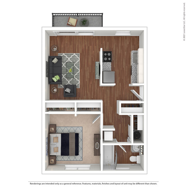 Floorplan - Pleasanton Glen Apartments