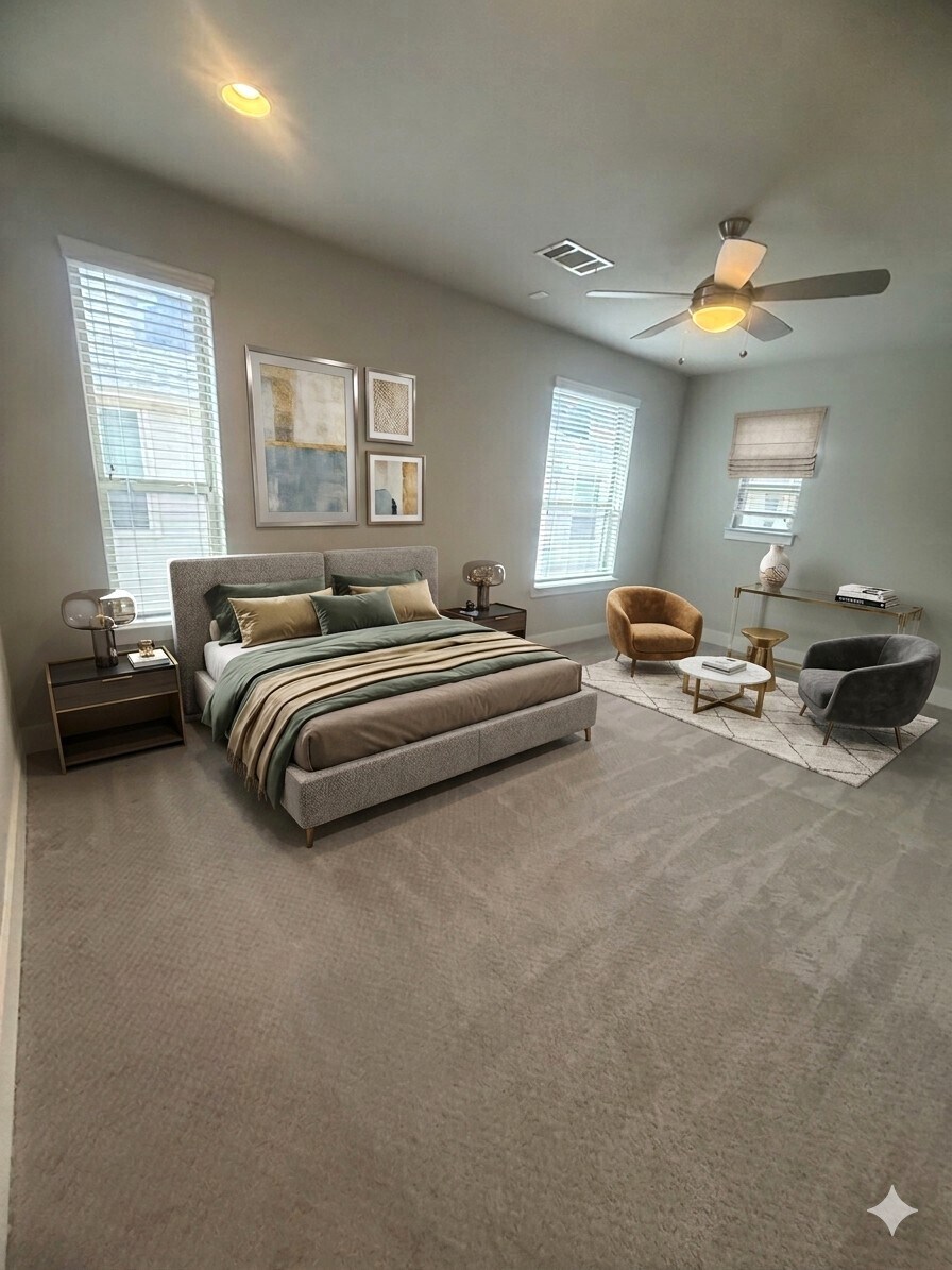 Master bedroom - 1310 Rancho Mirage Dr